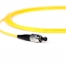 Fiber optic patch cord FC/UPC-FC/UPC Yellow LSZH, Singlemode G.652.D (SM), Simplex, 3mm - 3 m