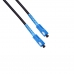 Outdoor Self-Supporting patch cord ADSS SC/UPC-SC/UPC Black HDPE, Singlemode G.652.D (SM), Simplex, 4,4mm - 150 m