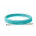 Optical patch cord NanoConnect LC/UPC-LC/UPC Turquoise LSZH, Multimode OM3 (MM), Simplex, 2mm - 10m