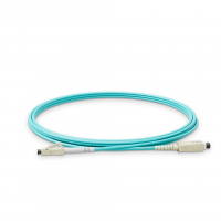 Fiber optic patch cord SC/UPC-LC/UPC Turquoise LSZH, Multimode OM3 (MM), Simplex, 2mm - 5 m