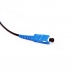 Fiber optic patch cord FTTH ADSS SC/UPC-SC/UPC Black LSZH, Singlemode G.652.D (SM), Simplex, 300 m