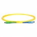 Fiber optic patch cord SC/UPC-SC/APC Yellow LSZH, Singlemode G.652.D (SM), Simplex, 3mm - 10 m
