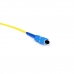 Fiber optic patch cord SC/UPC-SC/APC Yellow LSZH, Singlemode G.652.D (SM), Simplex, 3mm - 1 m