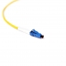Fiber optic patch cord SC/APC-LC/UPC Yellow LSZH, Singlemode G.652.D (SM), Simplex, 3mm - 15 m