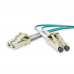 Optical patch cord NanoConnect LC/UPC-LC/UPC Turquoise LSZH, Multimode OM3 (MM), Duplex, 2mm - 10m