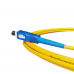 Fiber optic patch cord SC/UPC-SC/UPC Yellow LSZH, Singlemode G.652.D (SM), Simplex, 3mm - 1 m
