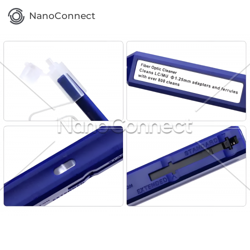 Ручка для очищення волокна One-Click Cleaner LC, MU 1,25 мм