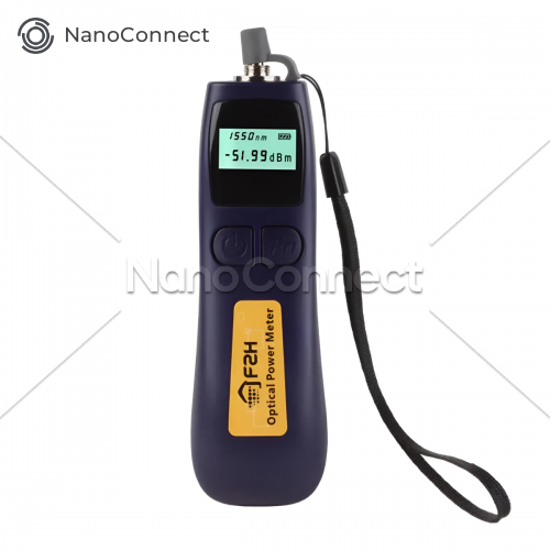 Optical power meter Grandway FHP12A, -70 to +10 dBm, 800-1700 nm, SC, FC, ST, mini