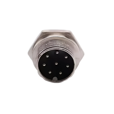 Aviation Connector GX16-8, 8-pin, Pair