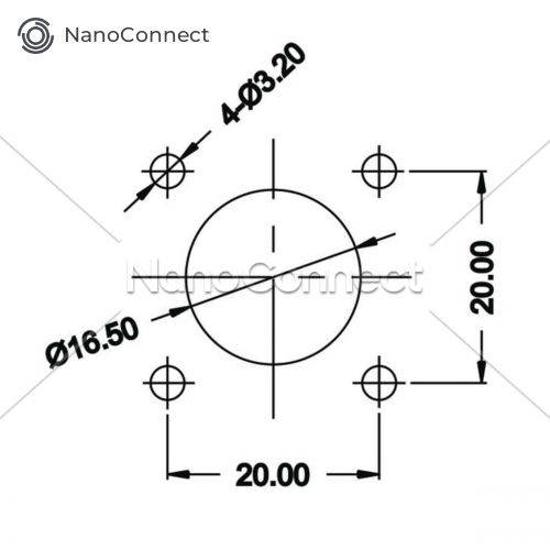Герметичний роз'єм Cnlinko IP67 LP-16, 9 pin, 5A, 250V