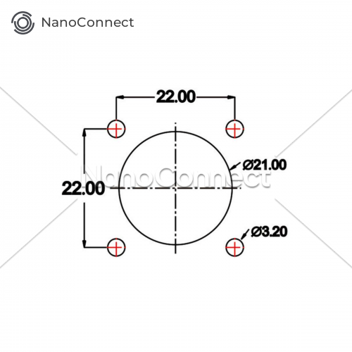 Герметичний роз'єм Cnlinko IP67 LP-20, 9 pin, 5A, 250V