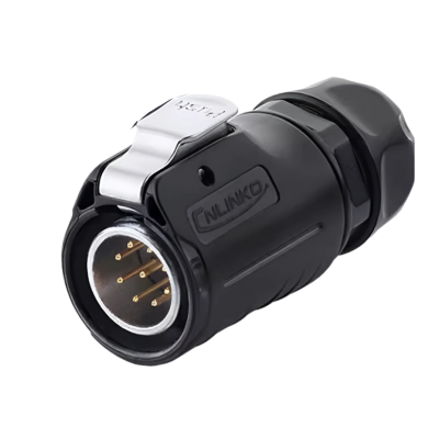 Waterproof Cnlinko IP67 connector LP-20, 9 pin, 5A, 250V