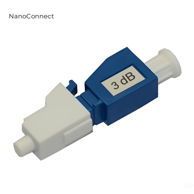 Оптичний атенюатор NanoConnect LC/UPC-LC/UPC male-female Singlemode 3 дБ
