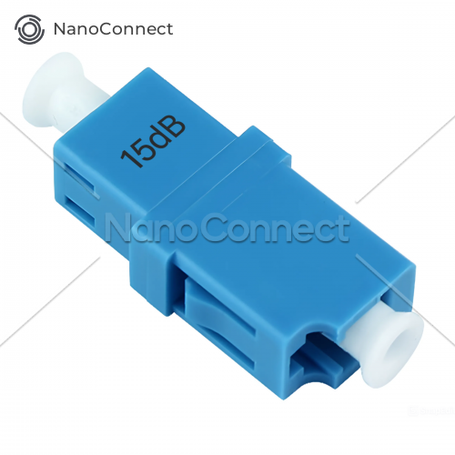 Optical Attenuator NanoConnect LC/UPC-LC/UPC Male Singlemode 15 dB
