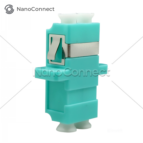 Оптичний адаптер NanoConnect LC/UPC-LC/UPC OM3 Duplex female-female