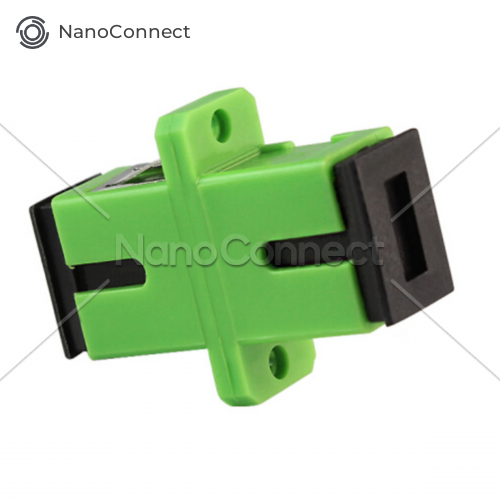 Оптичний адаптер NanoConnect SC/APC-SC/APC SM female-female