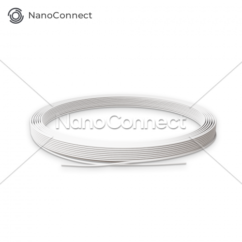 Fiber Optic Wire White Simplex, SM 9/125 G.652.D, LSZH, 0.9mm, easy strip - 20m