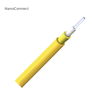 Кабель волоконно-оптичний жовтий Simplex, SM 9/125 G.652.D, LSZH, 2.0mm - 20 м