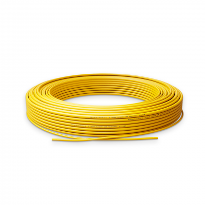 Fiber Optic Wire Yellow Simplex, SM 9/125 G.652.D, LSZH, 2.0mm - 40m