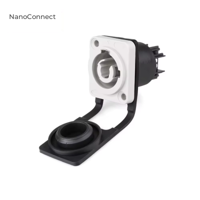 Waterproof Cnlinko PowerCon connector IP65 YF-24-C03SX-02-001, panel socket