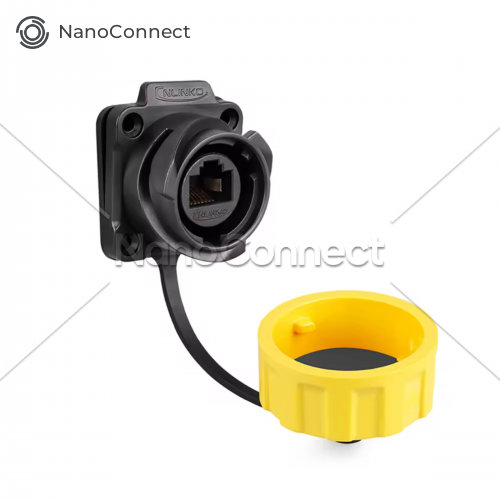 Waterproof Cnlinko RJ-45 connector IP68 YM-24, plug + socket