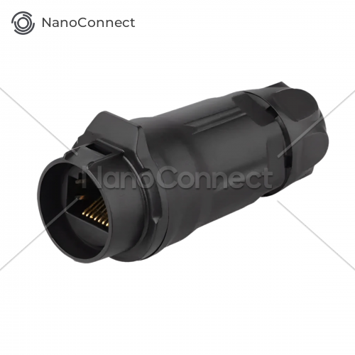 Waterproof Cnlinko RJ-45 connector IP67 LP-16-J/RJ45/110/PP-02-001, socket