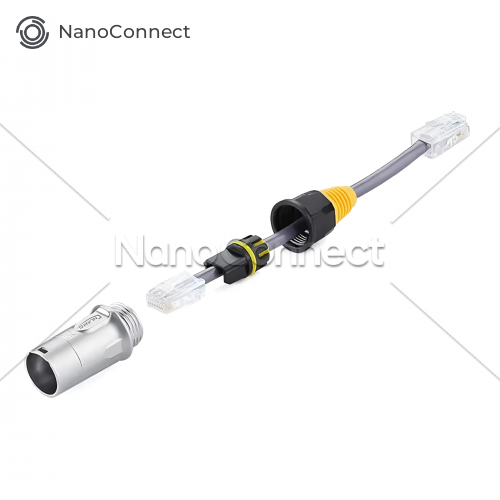 Waterproof Cnlinko RJ-45 connector IP67 YT-RJ45-CPE-10-001, plug