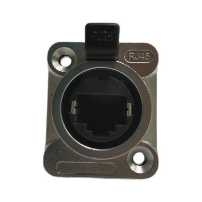 Waterproof RJ45 connector IP67 EL-RJ-WH1 with cover for Starlink (socket)