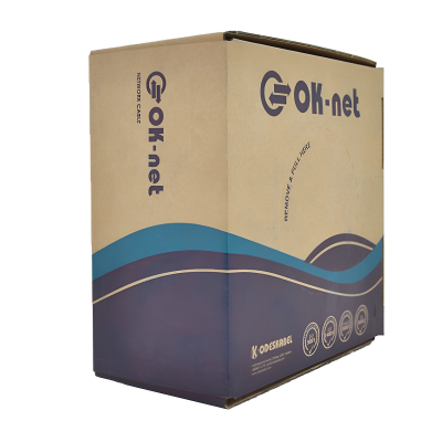 Outdoor Twisted Pair wire OK-net Odeskabel KPP-VP 4*2*0,54, U/UTP-cat.6, CU, PE Insulation, 305 m